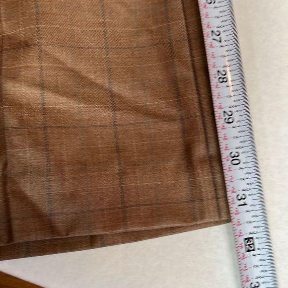 Tailor B. Moss Plaid Lined Trousers Slacks Dress Pants - Picture 6 of 15